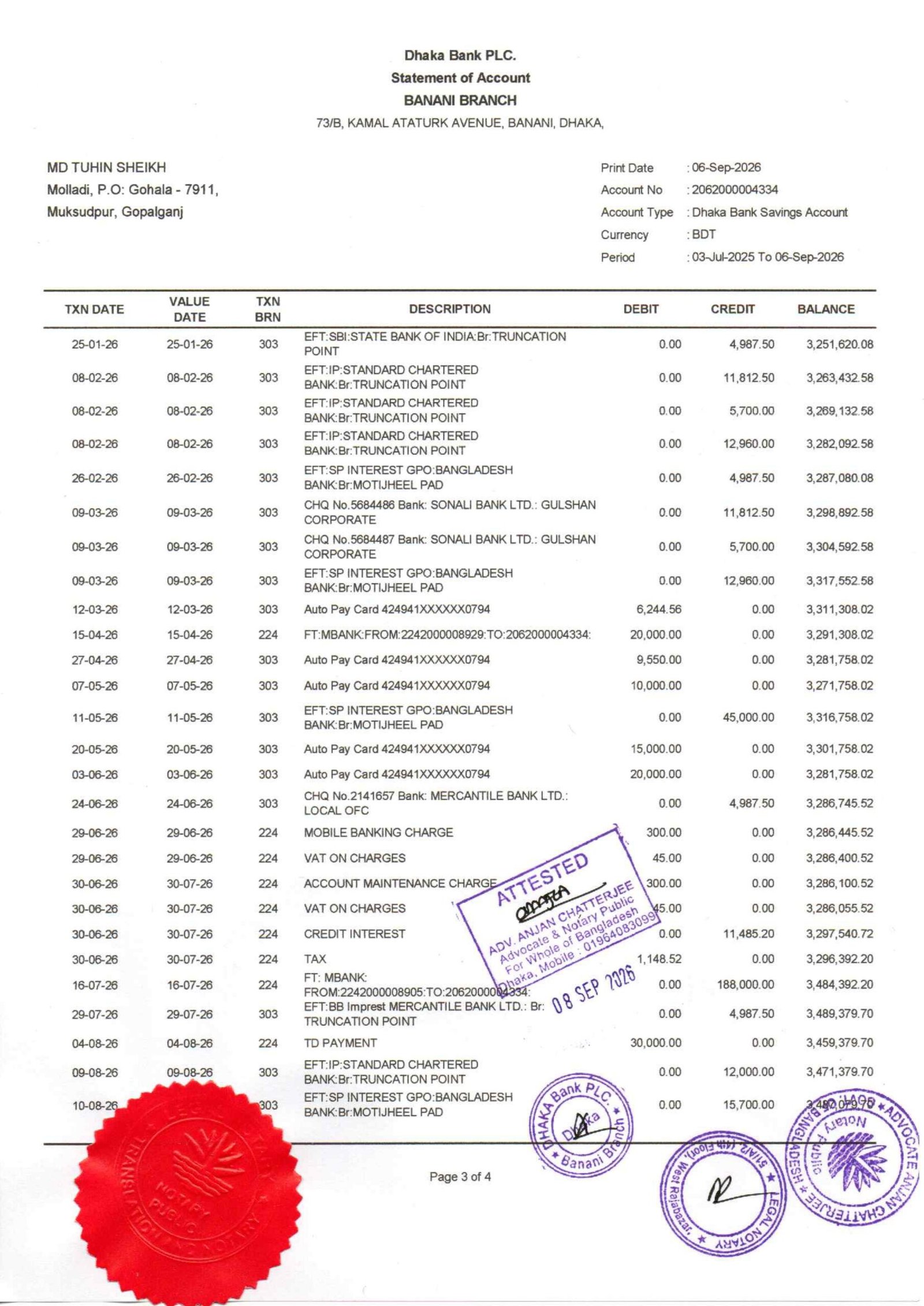 Personal document